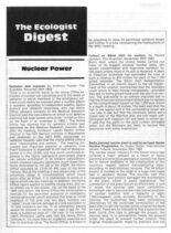 Resurgence & Ecologist – Digest Vol 14 N 1 – 1984