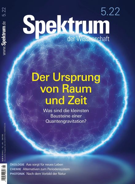 Spektrum der Wissenschaft – April 2022