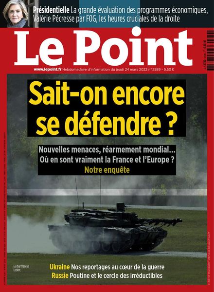 Le Point – 24 Mars 2022
