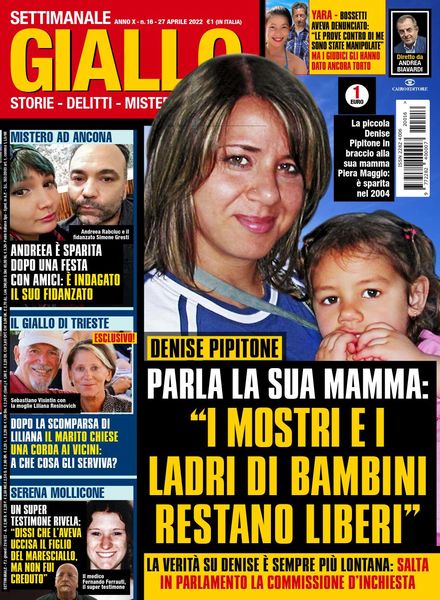 Giallo – 27 Aprile 2022
