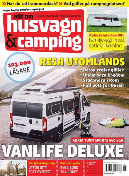Husvagn & Camping – 21 april 2022