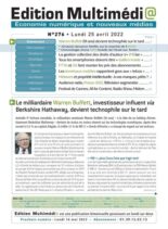 edition Multimedia – 25 Avril 2022