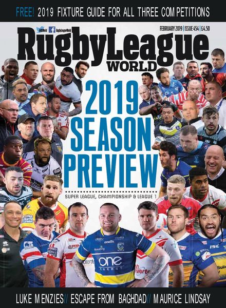Rugby League World – Issue 454 – February 2019