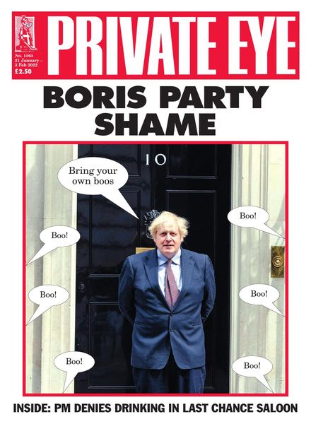 Private Eye Magazine – Issue 1565 – 21 January 2022