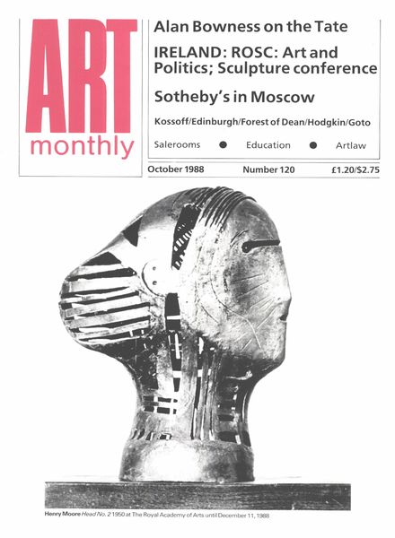 Art Monthly – October 1988