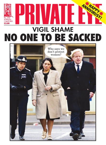 Private Eye Magazine – Issue 1543 – 19 March 2021