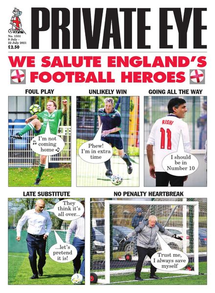Private Eye Magazine – Issue 1551 – 9 July 2021