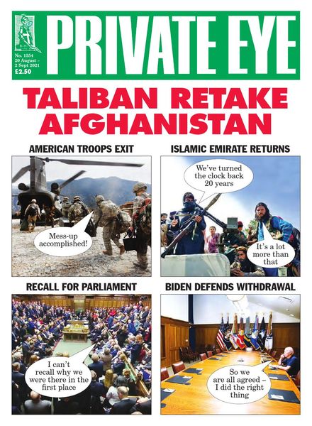 Private Eye Magazine – Issue 1554 – 20 August 2021