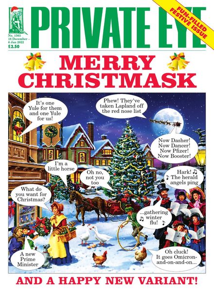 Private Eye Magazine – Issue 1563 – 18 December 2021