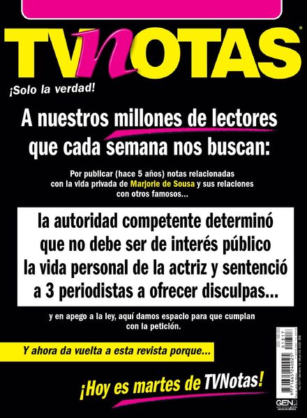 TvNotas – mayo 03 2022