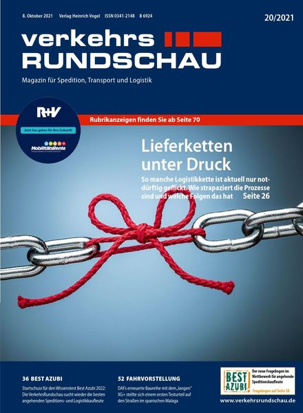 VerkehrsRundschau – 05 Oktober 2021