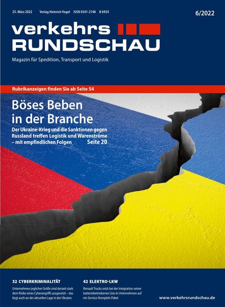 VerkehrsRundschau – 18 Marz 2022