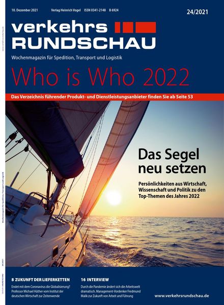 VerkehrsRundschau – 30 November 2021