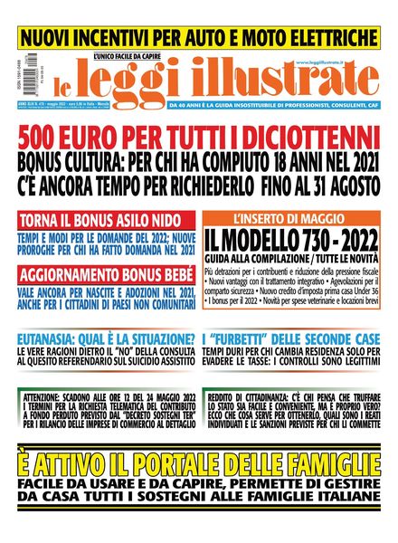 Leggi Illustrate – maggio 2022