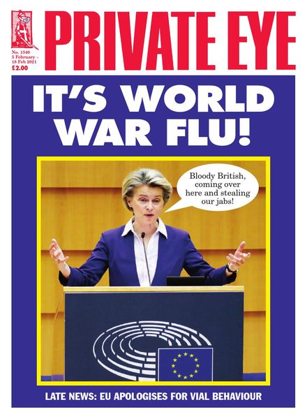 Private Eye Magazine – Issue 1540 – 5 February 2021