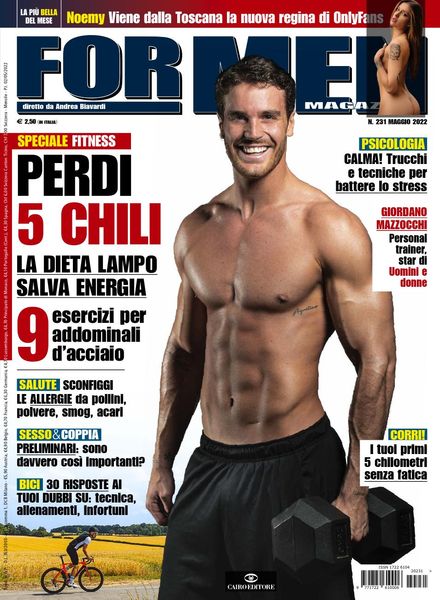 For Men Magazine – Maggio 2022