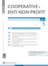 Cooperative e enti non profit – Maggio 2022