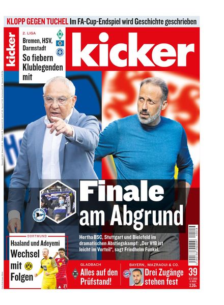 Kicker – 12 Mai 2022