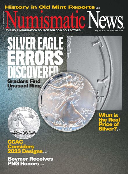 Numismatic News – 13 May 2022