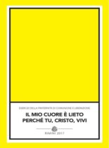 Tracce – l mio cuore e lieto perche Tu Cristo vivi – Giugno 2017