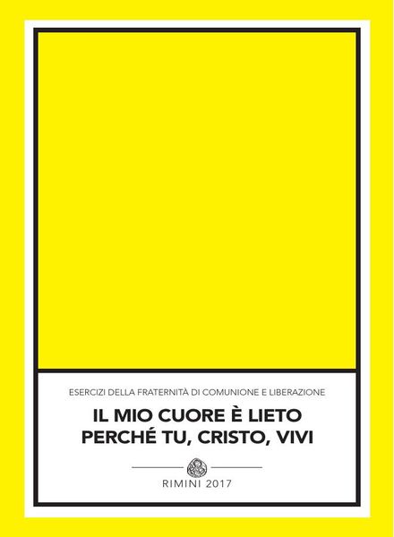 Tracce – l mio cuore e lieto perche Tu Cristo vivi – Giugno 2017