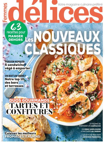 Delices de Femmes d’Aujourd’hui N 6 – Mai 2022