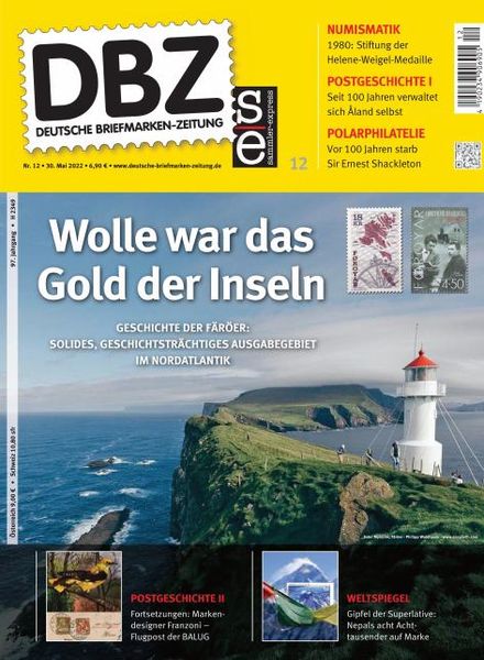 Deutsche Briefmarken-Zeitung – 30 Mai 2022