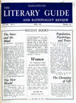 New Humanist – The Literary Guide April 1947