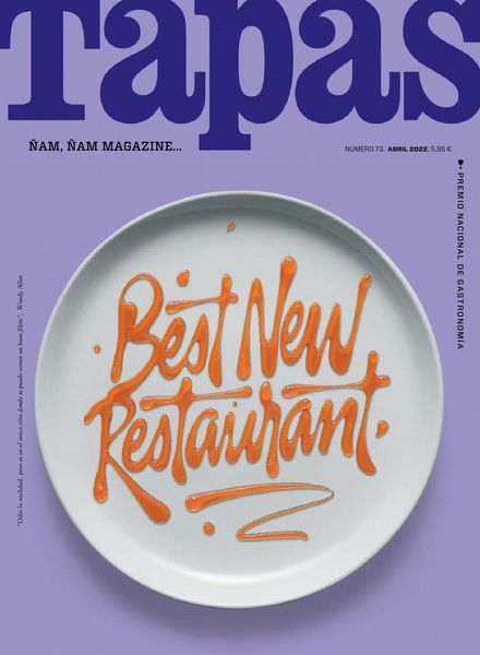 Tapas Spanish Edition – abril 2022