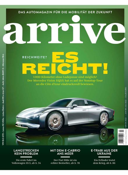 arrive – Mai 2022