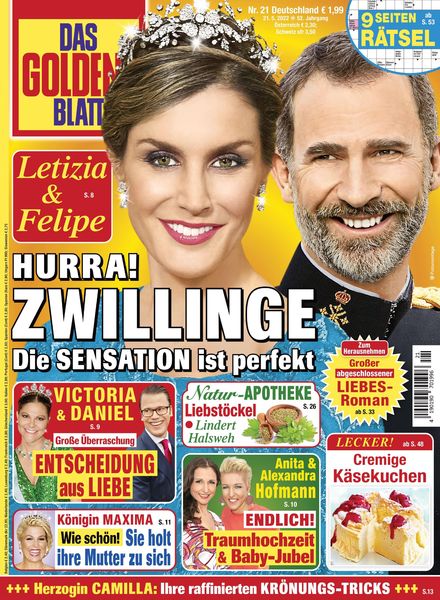 Das Goldene Blatt – 21 Mai 2022