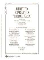 Diritto e Pratica Tributaria – Marzo-Aprile 2022