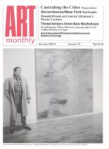 Art Monthly – Dec-Jan 1983-84