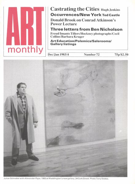 Art Monthly – Dec-Jan 1983-84