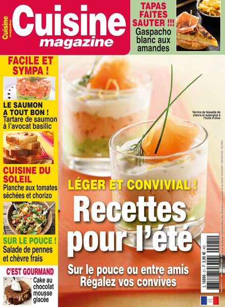 Cuisine Magazine – Juin-Aout 2022
