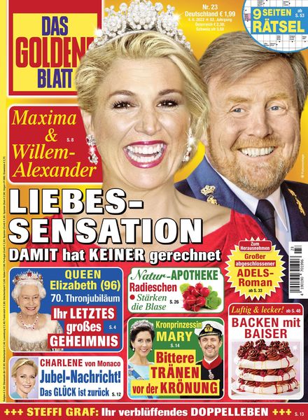 Das Goldene Blatt – 04 Juni 2022