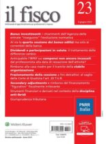 il fisco – 6 Giugno 2022