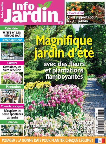 Info Jardin – Juin-Aout 2022
