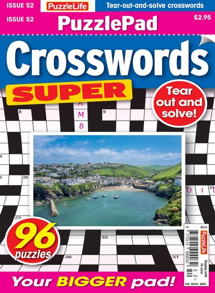 PuzzleLife PuzzlePad Crosswords Super – 19 May 2022