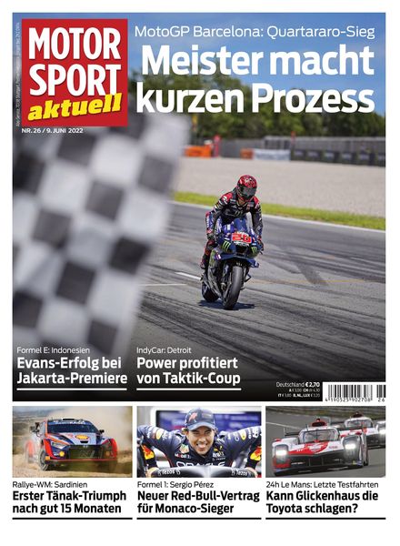 MOTORSPORT aktuell – 09 Juni 2022