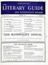New Humanist – The Literary Guide December 1946