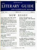 New Humanist – The Literary Guide February 1947
