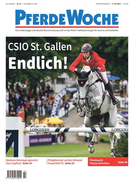 PferdeWoche – 09 Juni 2022