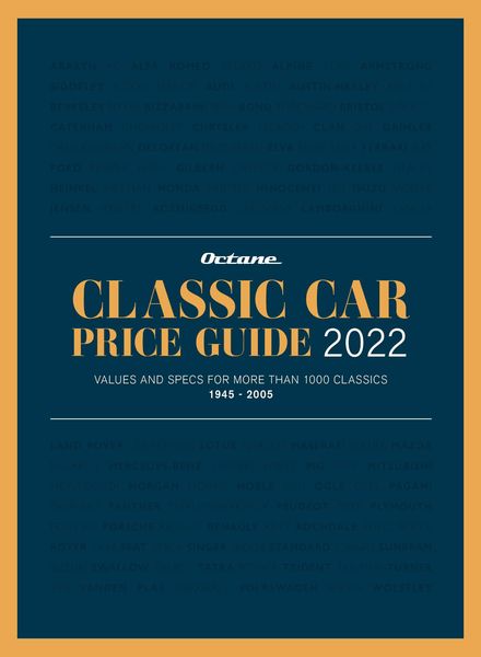 Classic Car Price Guide – June 2022
