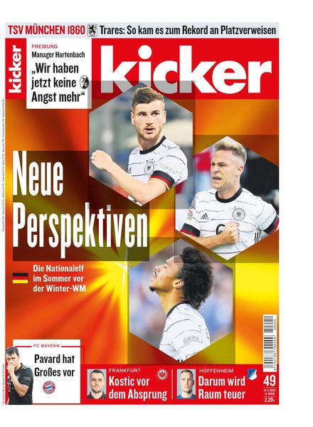 Kicker – 16 Juni 2022