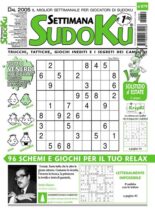 Settimana Sudoku – 15 giugno 2022