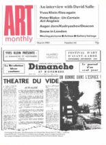 Art Monthly – March 1983