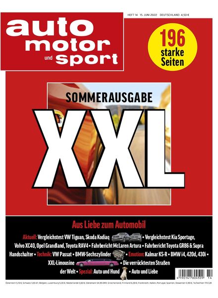 Auto Motor und Sport – 15 Juni 2022