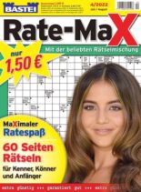Bastei Rate-Max – Juni 2022