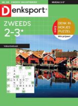 Denksport Zweeds 2-3 vakantieboek – 16 juni 2022